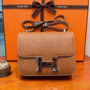 Hermès Constance Mini Bag in Brown